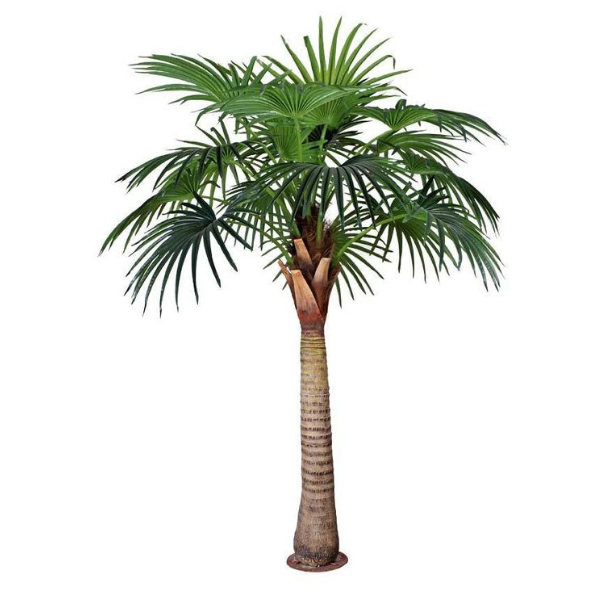 Customized big and tall artificial date palm trees for outdoor landscaping decor