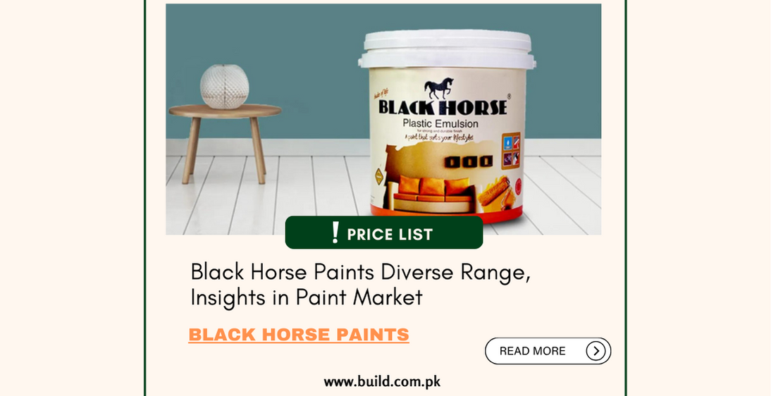 Black Horse Paints Diverse Range, Insights in Paint Market