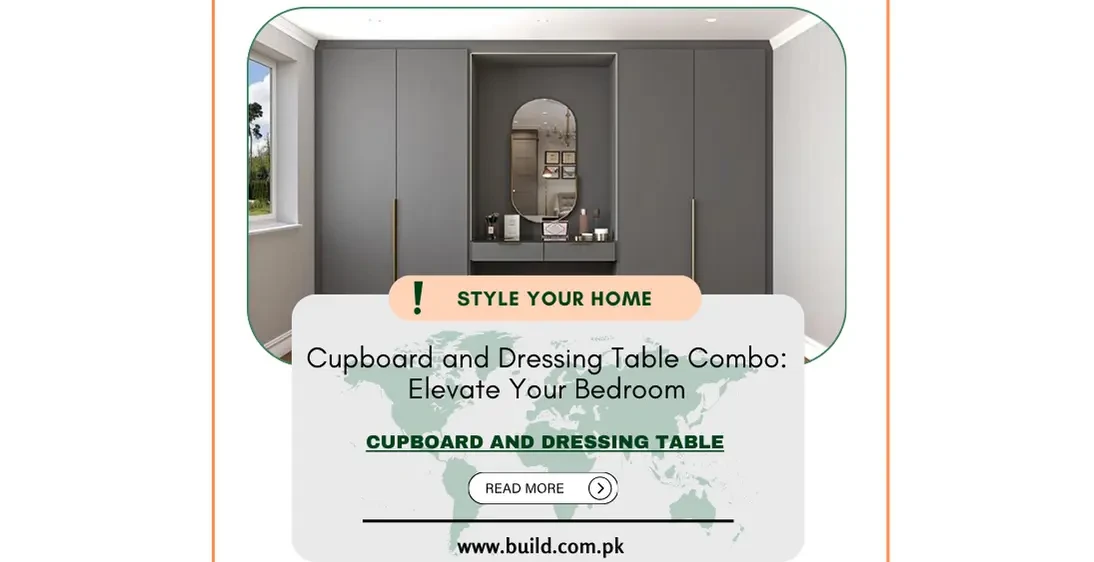 Cupboard and Dressing Table Combo: Elevate Your Bedroom