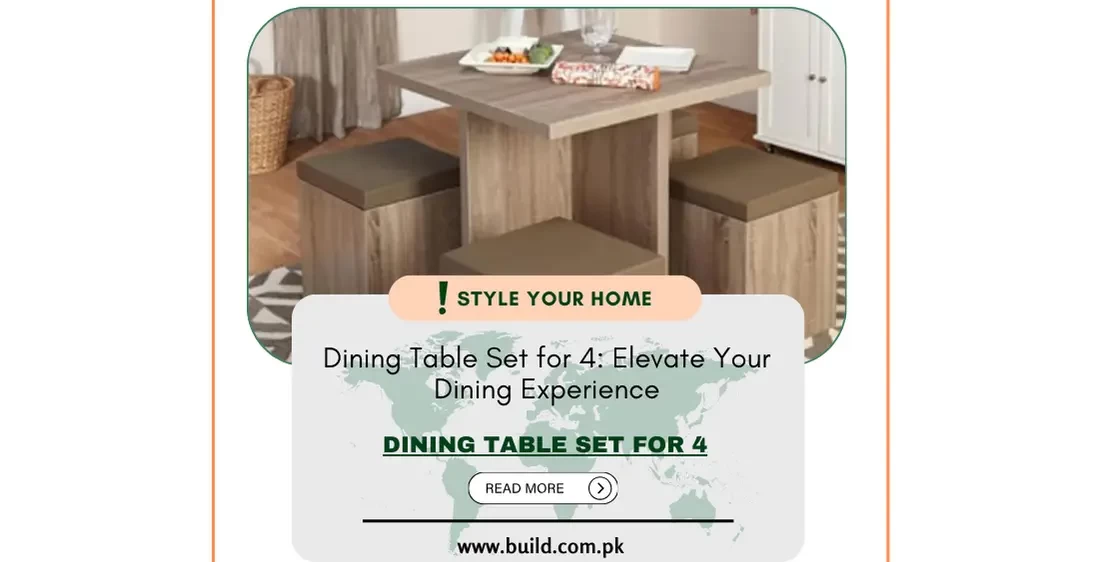 Dining Table Set for 4: Elevate Your Dining Experience