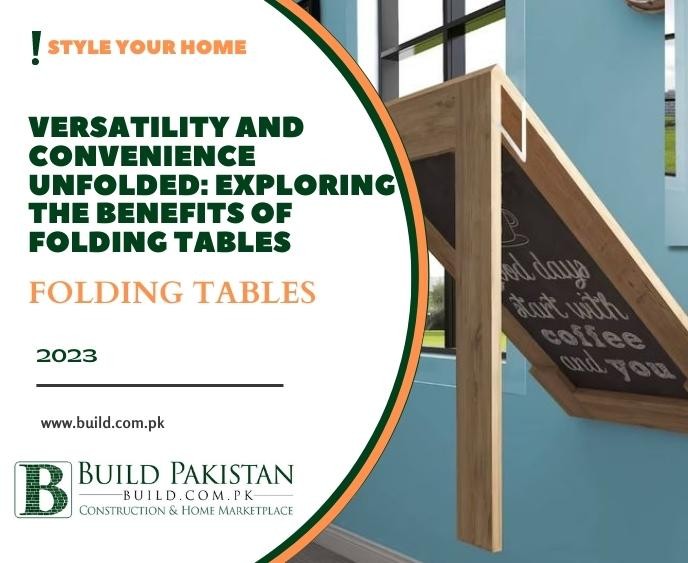 Versatility and Convenience Unfolded: Exploring the Benefits of Folding Tables
