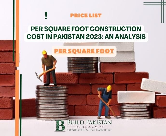 Per Square Foot Construction Cost in Pakistan 2023: An Analysis