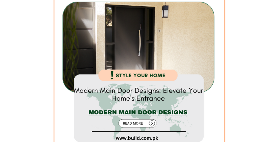 Modern Main Door Designs: Elevate Your Home's Entrance