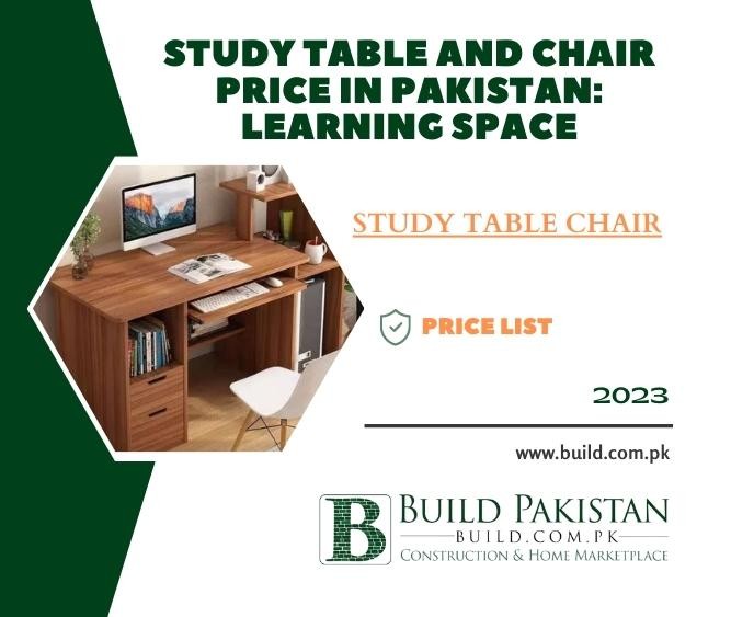 Study Table and Chair Price in Pakistan: Learning Space
