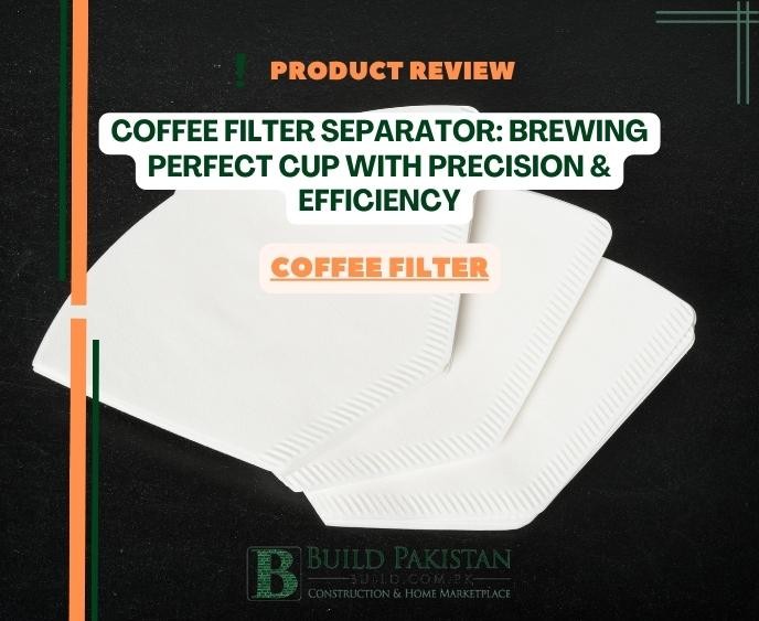 Coffee Filter Separator Brewing Perfect Cup with Precision