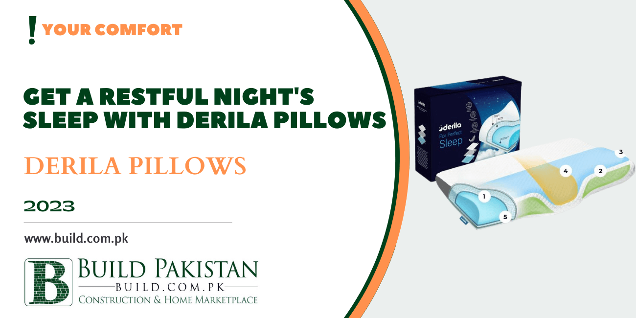 Get a Restful Night's Sleep with Derila Pillows