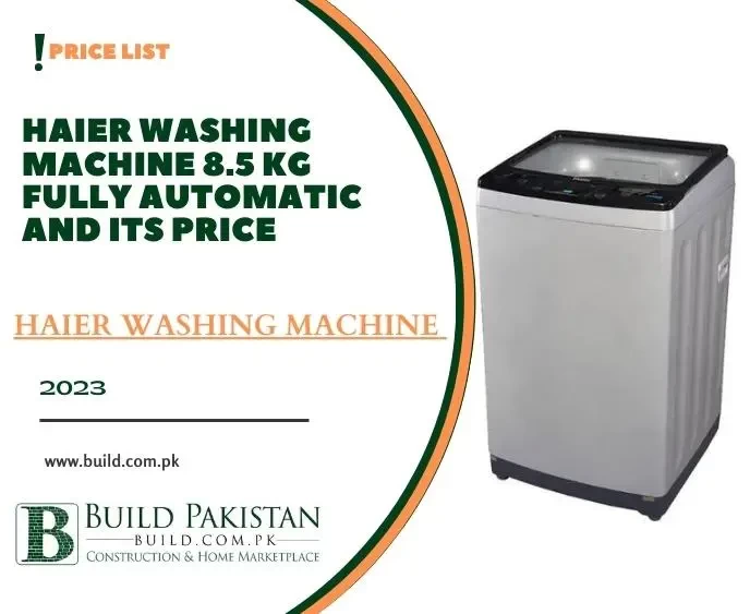 Haier Washing Machine 8.5 kg Fully Automatic and its PRICE
