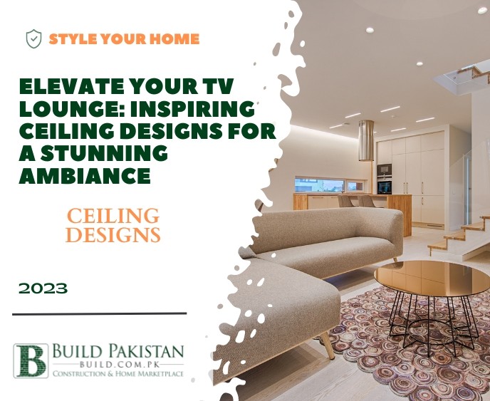 Elevate Your TV Lounge: Inspiring Ceiling Designs for a Stunning Ambiance