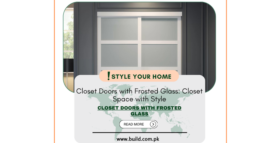 Closet Doors with Frosted Glass: Closet Space with Style