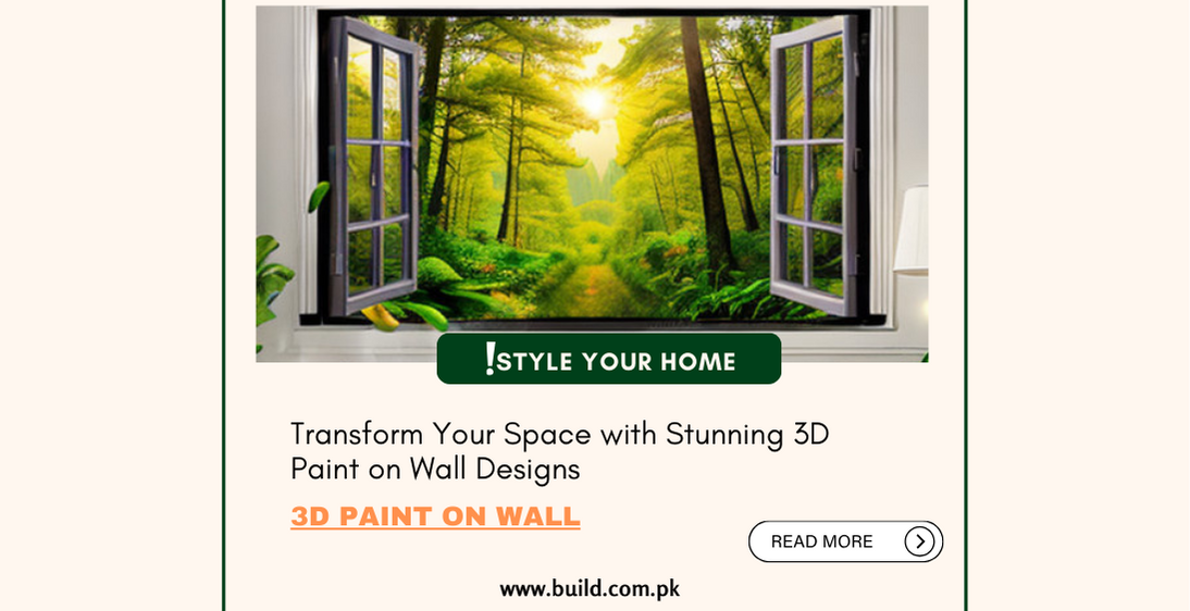 Transform Your Space with Stunning 3D Paint on Wall Designs