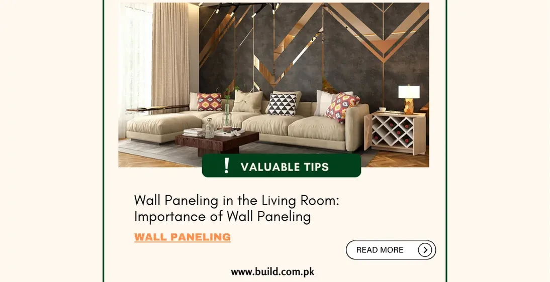 Wall Paneling in the Living Room: Importance of Wall Paneling