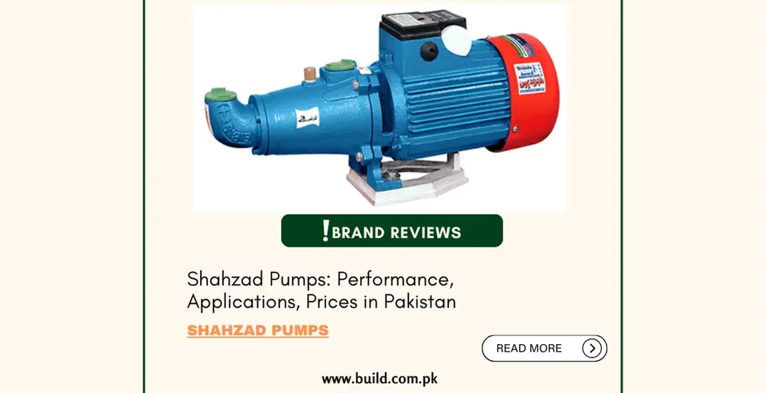 Shahzad Pumps: Performance, Applications, Prices in Pakistan