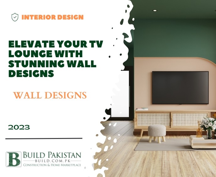 Elevate Your TV Lounge with Stunning Wall Designs