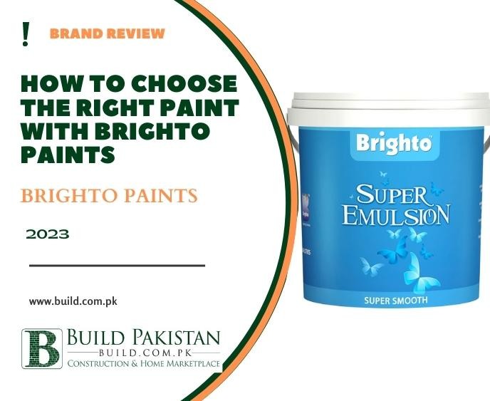 How to Choose the Right Paint with Brighto Paints