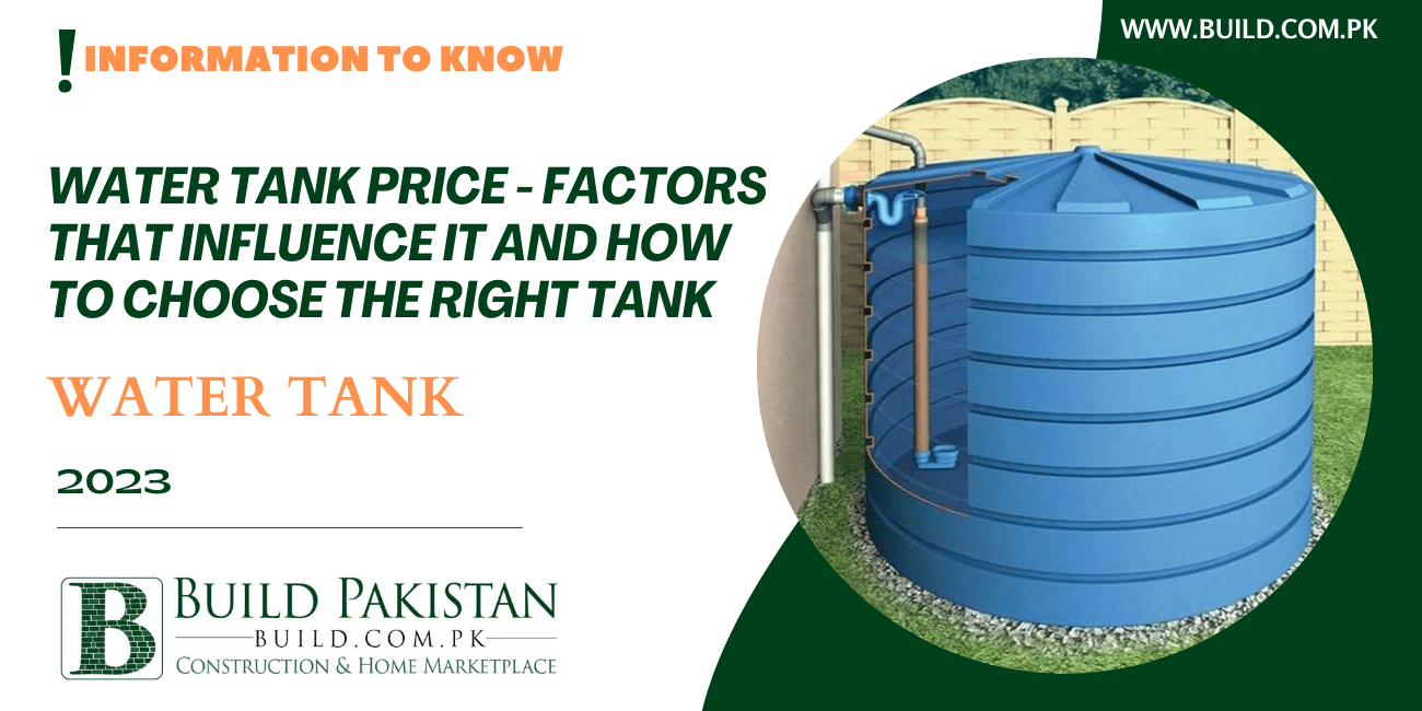 Water Tank Price - Factors That Influence It and How to Choose the Right Tank