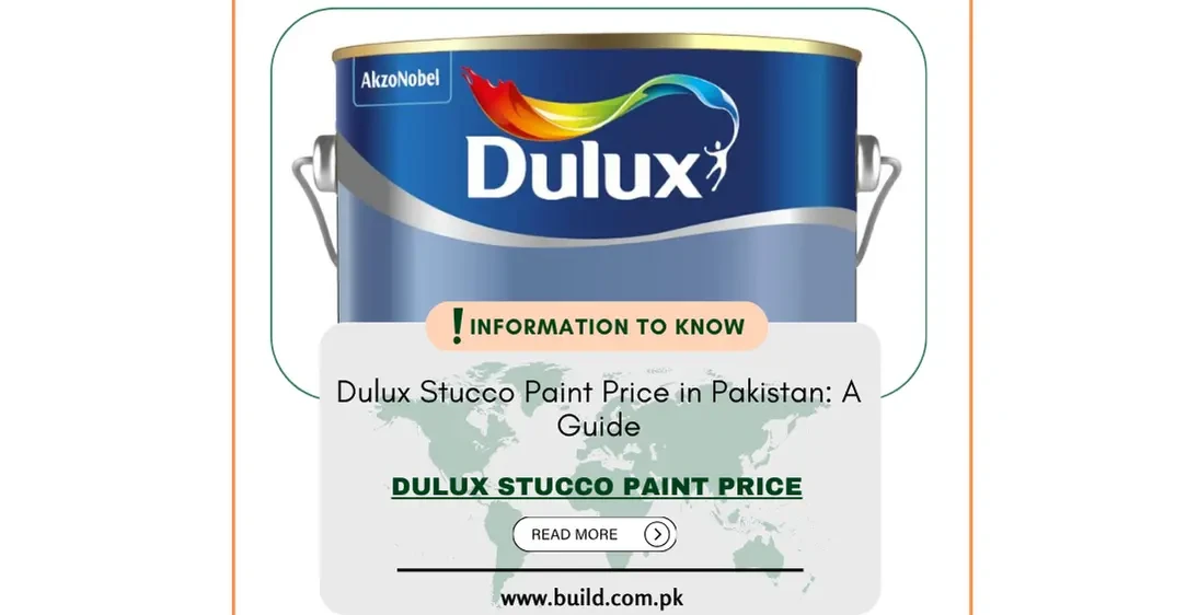 Dulux Stucco Paint Price in Pakistan: A Guide