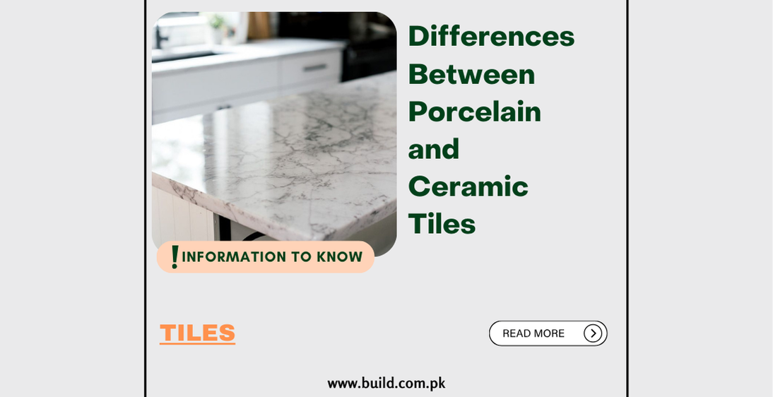Differences Between Porcelain and Ceramic Tiles