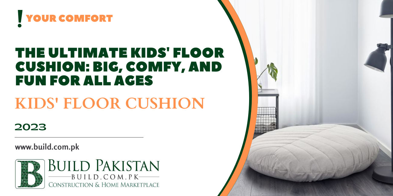 The Ultimate Kids' Floor Cushion: Big, Comfy, and Fun for All Ages