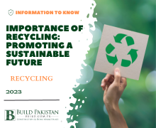 Importance of recycling: Promoting a Sustainable Future