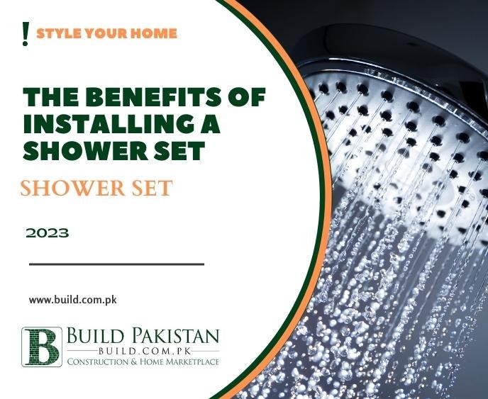 The Benefits of Installing a Shower Set
