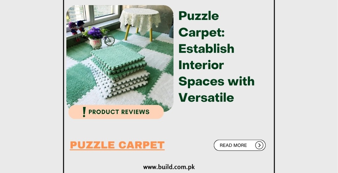 Puzzle Carpet: Establish Interior Spaces with Versatile