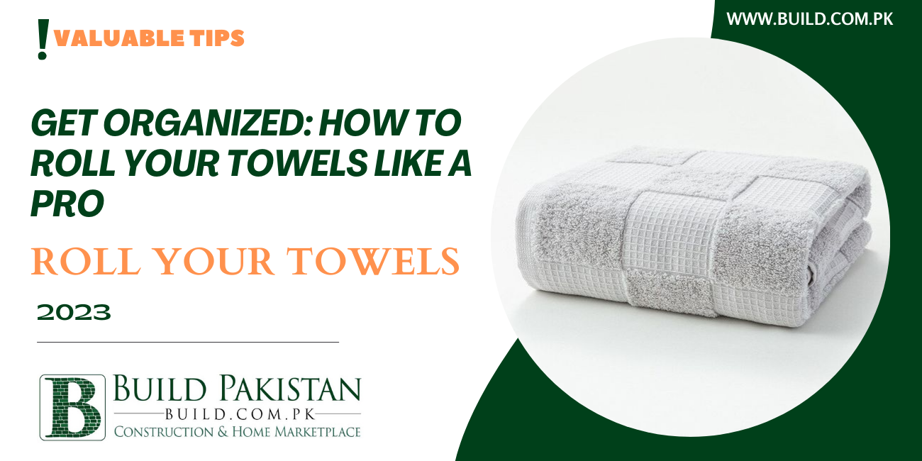 Get Organized: How to Roll Your Towels Like a Pro