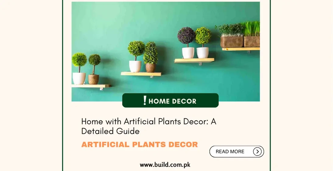 Home with Artificial Plants Decor: A Detailed Guide