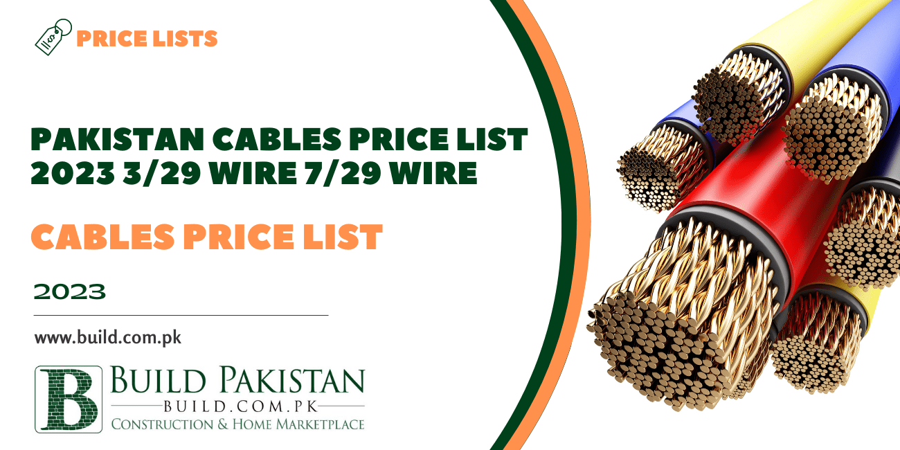 Pakistan Cables Price List 2023 3/29 Wire 7/29 Wire