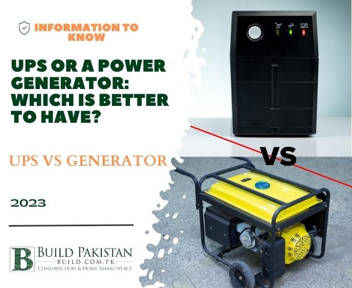 UPS Or a Power Generator: Which is Better to have?